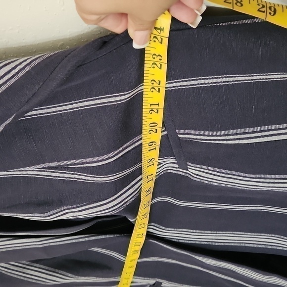 Linen Blend The Lane Bryant Blazer Size 18 Summer Office Collegiate lagenlook - Picture 15 of 15